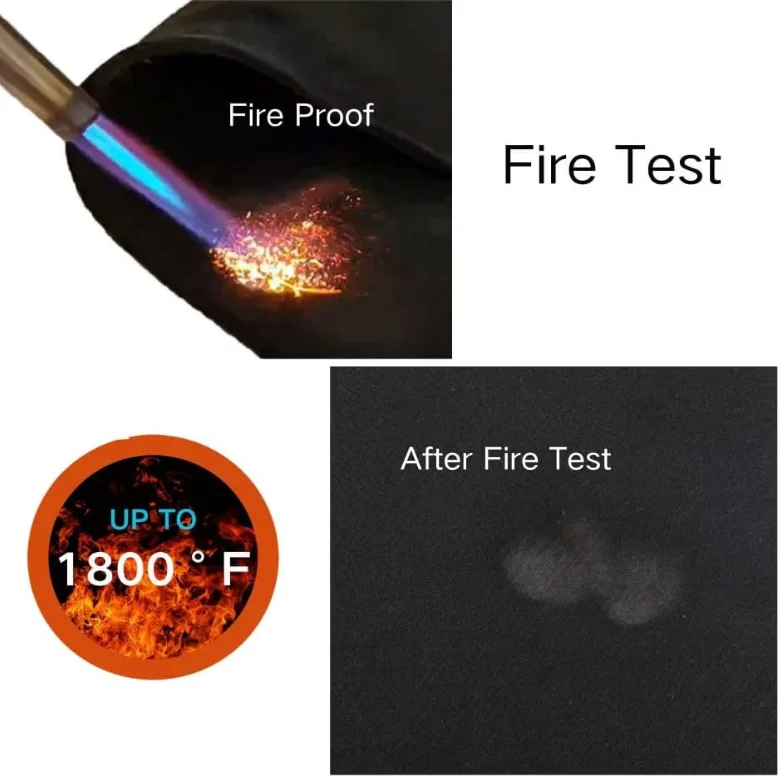 Fire Blanket Manufacturer Lowes Fire Proof Insulation Fiber China Fire Fight Fabric Color Material Pieces Origin