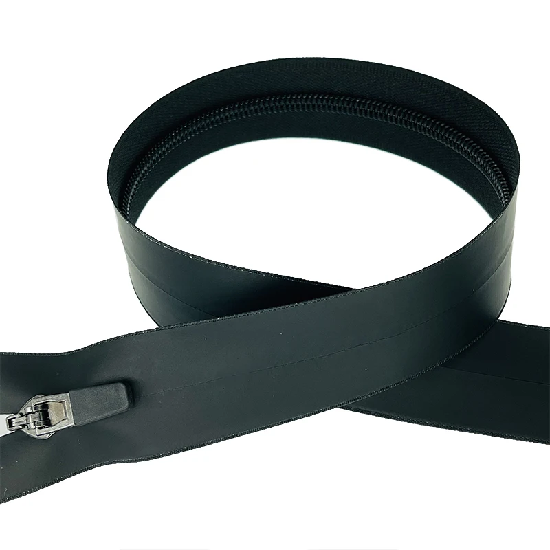 Factory custom logo 5# open-End zip multi-purpose nylon waterproof zipper for water sports bags