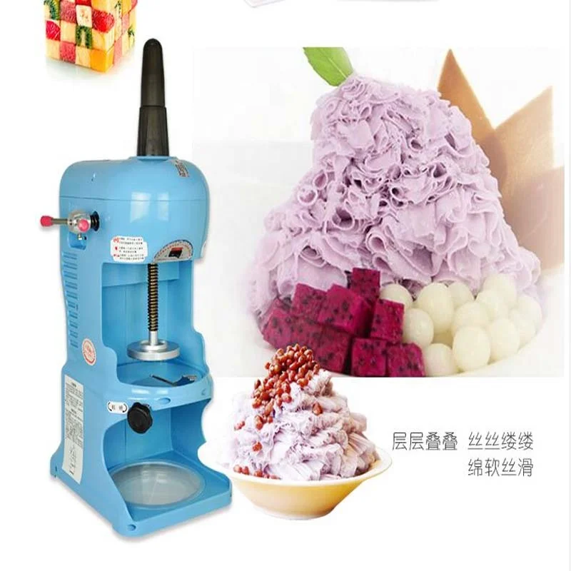 hot sell snack snow ice maker machine commercial bingsu ice shaver snow cone maker bingsu snow ice crusher machine