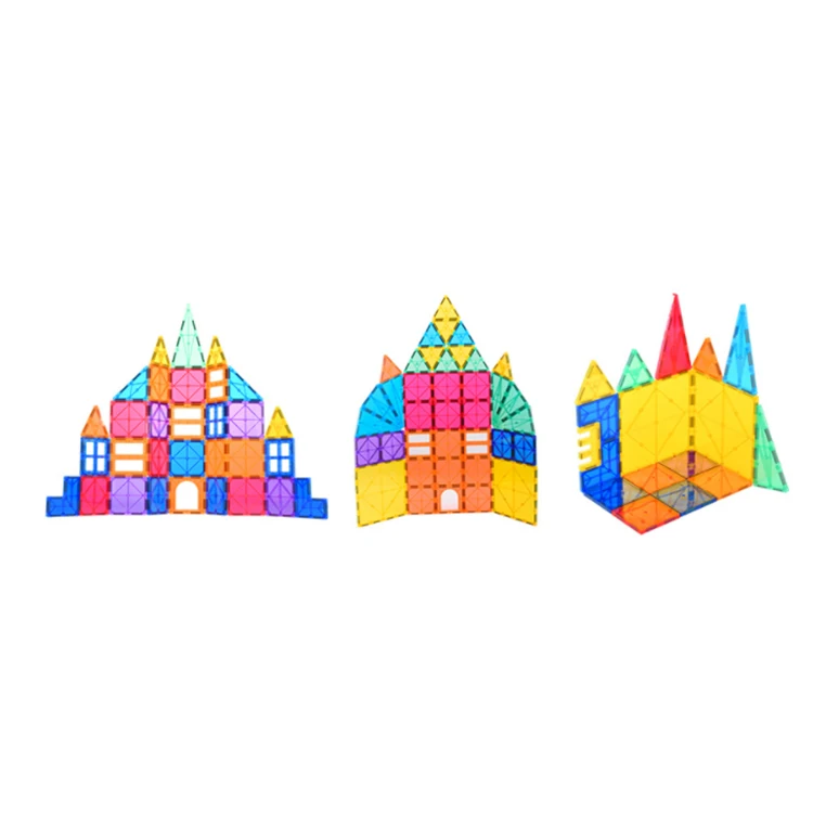 Balin Cheap Price 78pcs New wholesale Free Samples Magnetic Building Tiles 3d Magnets Blocks Kids Educational Toys