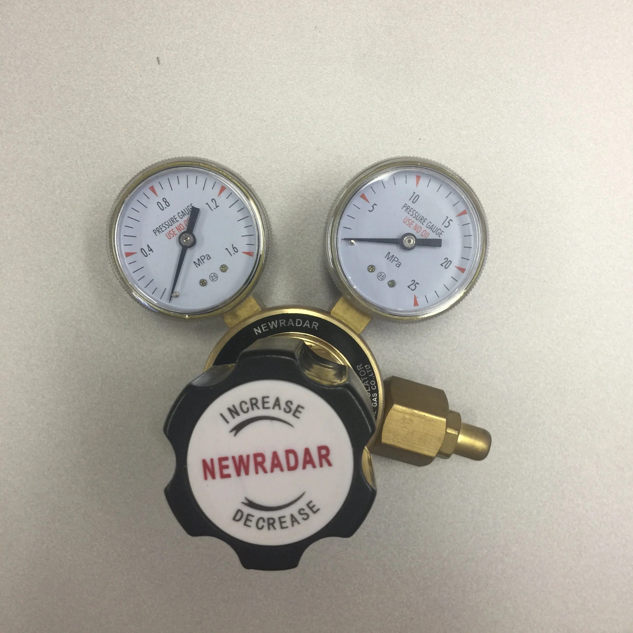 High Pressure Gauge Use For Oxygen Gas