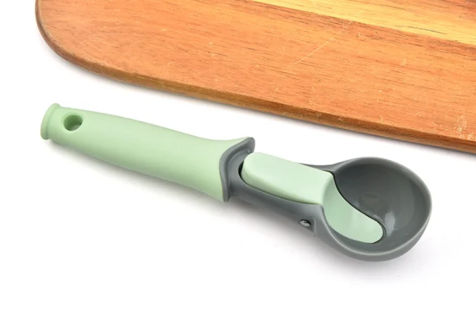 oem wholesale Comfortable Handle plastic spoon Ice Cream Scoop