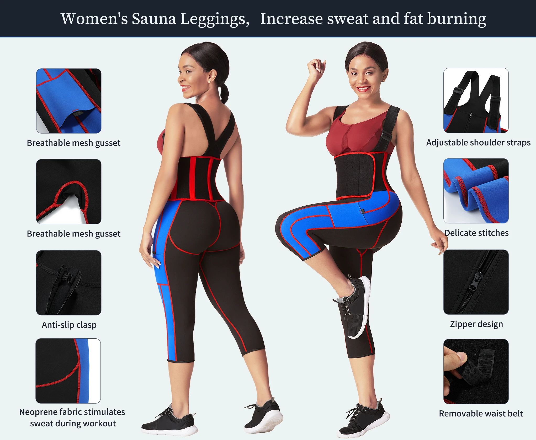 New Arrival Custom Private Logo Compression High Waist Shaper Leggings Women Waist Trainer Body Shaper
