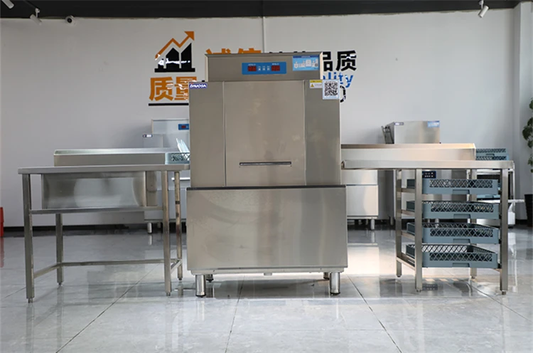 380V Large Commercial Dishwashers Stainless Steel Freestanding Modern Novel Design Factory Price Pcba Dishwasher ISO9001 CE 380