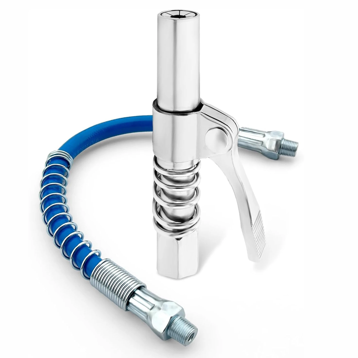 New grease gun coupler Quick Release  Locking Clamp Grease Gun Nozzle Nipple Heavy-Duty High Pressure grease gun accessories