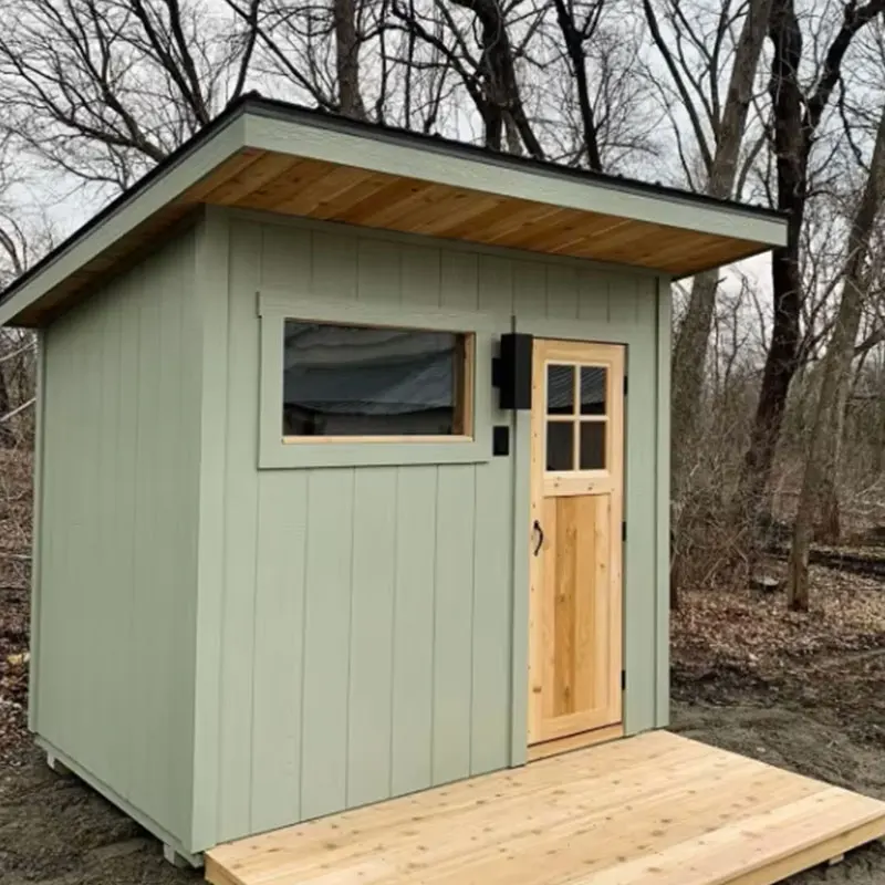 Outdoor Sauna Room Kits Sauna With Great Thermal Insulation Effect