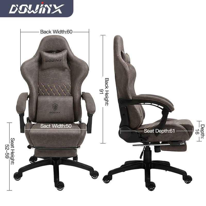 Comfortable Armrest Gaming Chair PU Cheap Game Console Adjustable Ergonomic Computer Gaming Chair