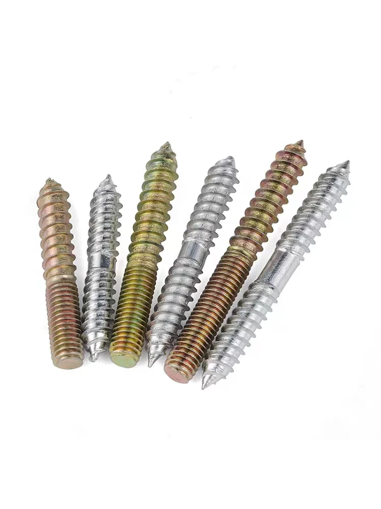 Hot selling Conor zinc double head dental wood screws M4 M6 M8 M10 stainless steel Self tapping furniture screws