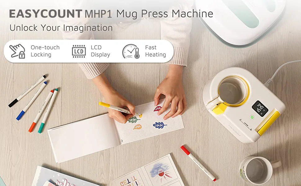 Cricut Mug Heat Press Machine bulk Custom Sublimation Tumbler press Digital Tumbler Heat Press Machine Mug Skinny