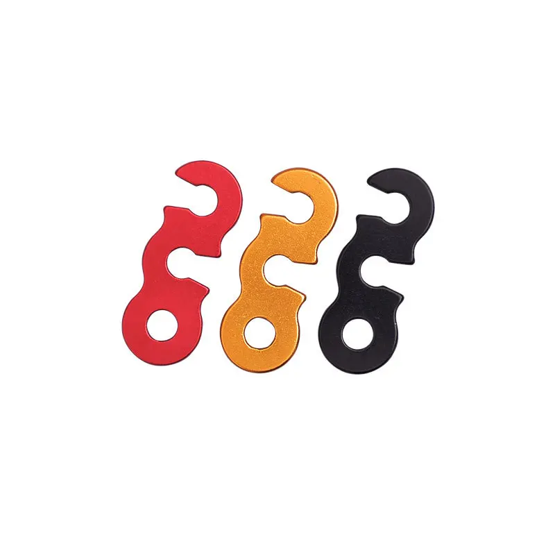 20 Pieces Aluminum Alloy Guyline Cord Adjusters