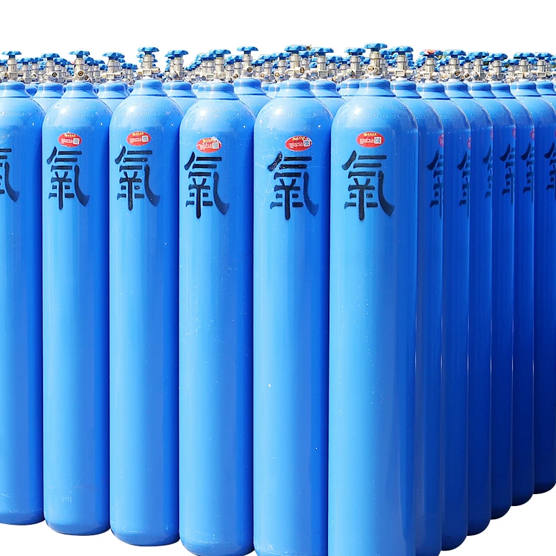 Оптовая продажа, медицинский кислородный газовый баллон разных размеров и объемов, 5 л, 10 л, 40 л, 46,7 л, 50 л