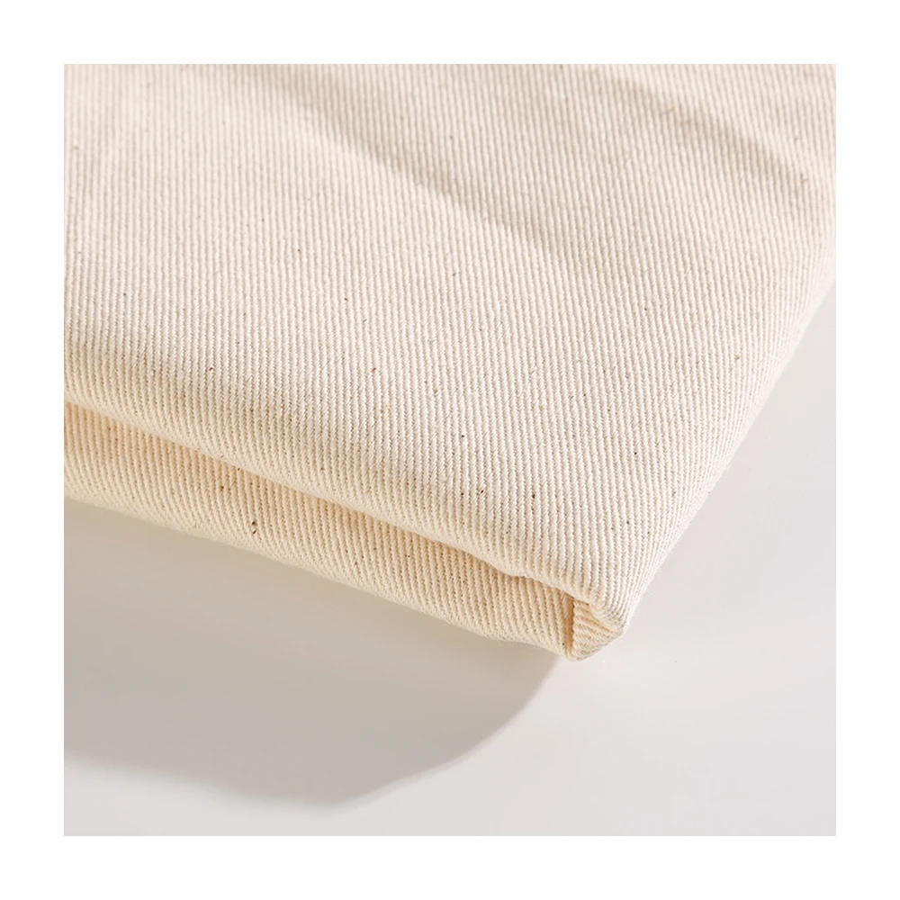 Fabric Cotton Grey Woven Fabric 17*22 100% Cotton Canvas Fabric Raw White (customized Color) Very Nice Environmental Friendly
