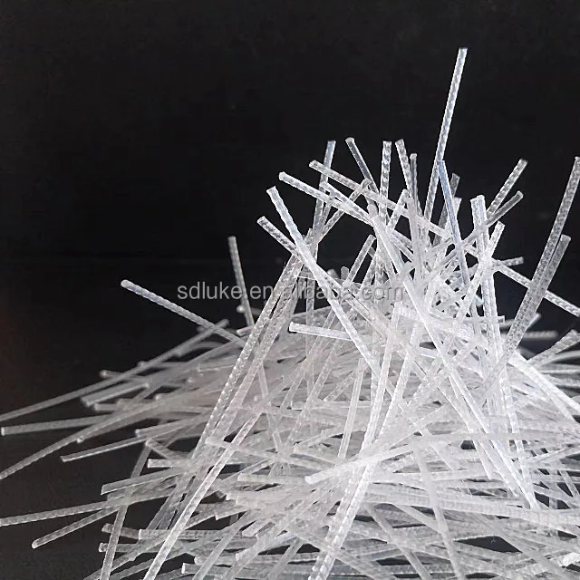 100% Polypropylene Macrofibras Fiber for Concrete PP Macro Fiber