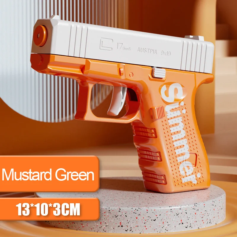 Desert Eagle Water Gun Manual Toy Gunner Dynamic Rebound Small Water Gun