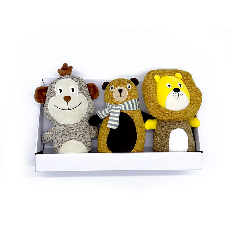 Китайские товары, игрушки в виде льва, обезьяны, медведя, животные, плюшевые игрушки для собак на заказ, 2021 интерактивные игрушки