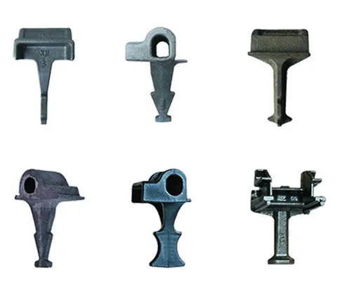Chinese manufactured rail cast iron shoulder for railway fastening system