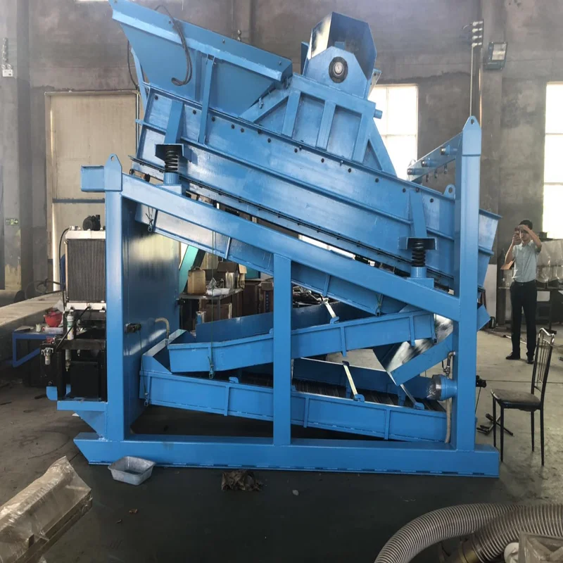 China Stainless Steel Automatic Powder Sifting Machine Linear Vibrating Screen Sieve
