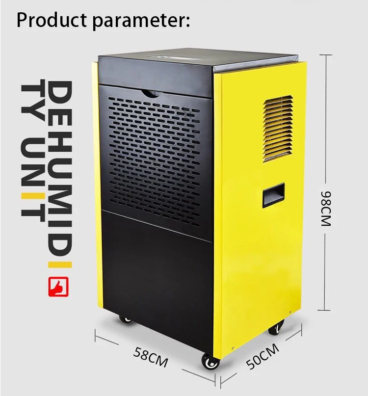 BGE 901L China Top Sale Electric Portable Commercial Dehumidifier Hot Selling Industrial Dehumidifier