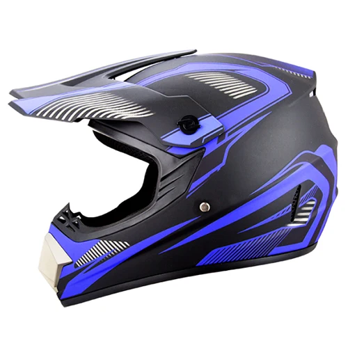 
Wholesale price fancy stylish pp material motorcycle black off-road helmets 