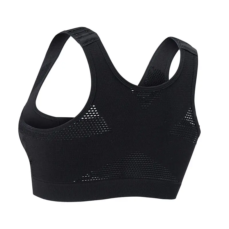 Brasier Mujer Por Mayor Adjustable Back Support X-Shape Sports Daily Seamless Bralett Bra for Women