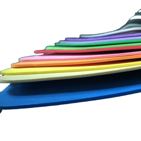 foamy material eva foam Colorful Eva cheap factory price  Embroidery Eva foam Thickness Rubber Plastic
