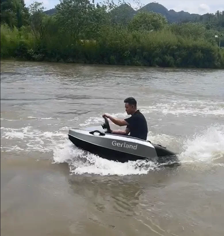 Герланд Электрический водный скутер ГИДРОЦИКЛ водоструйный катер реактивный