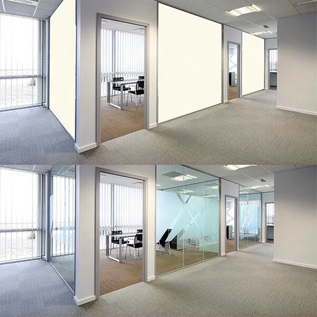Smart personalized switchable film magic pdlc film privacy glass foil