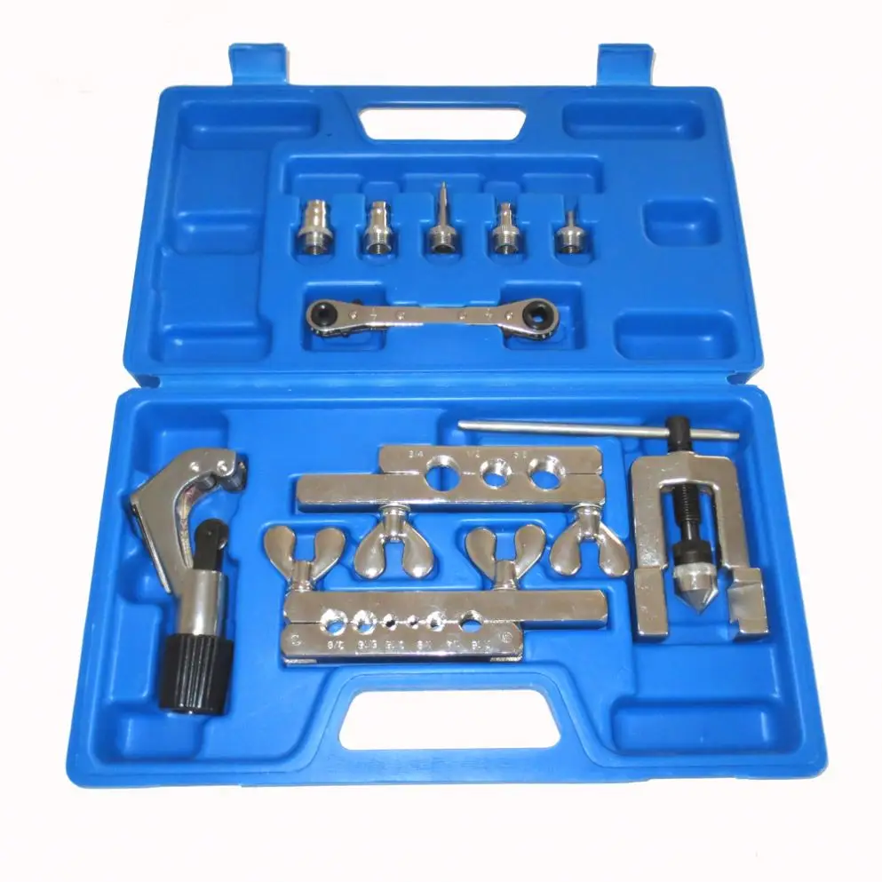 CT-278B Manual Swaging  Refrigeration Hand Tools HVAC Air Conditioning Tube Expander Pipe Flaring Tool Kit Set