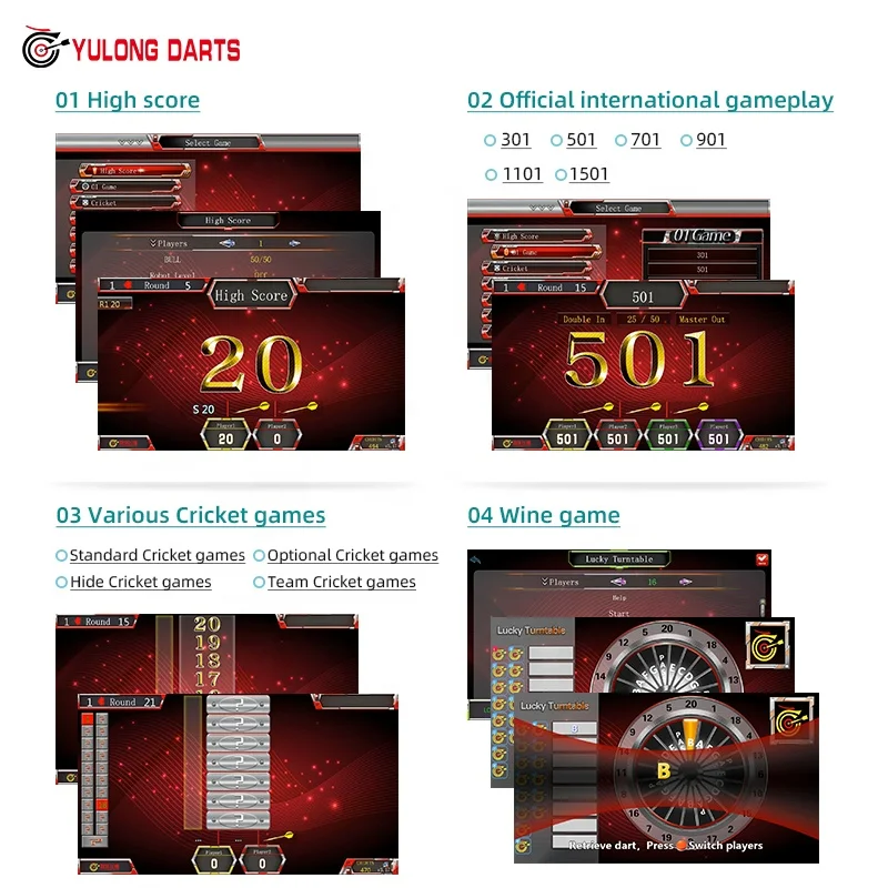 Luxury Darts Machine coin operated darts online game machine multi games