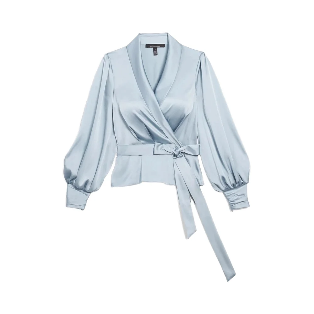 Пользовательские женские блузки повседневные элегантные шелковые рубашки Мода для повседневной носки