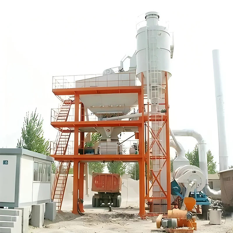 High Output Asphalt Batching Mixing Station Bitumen Processing Plant