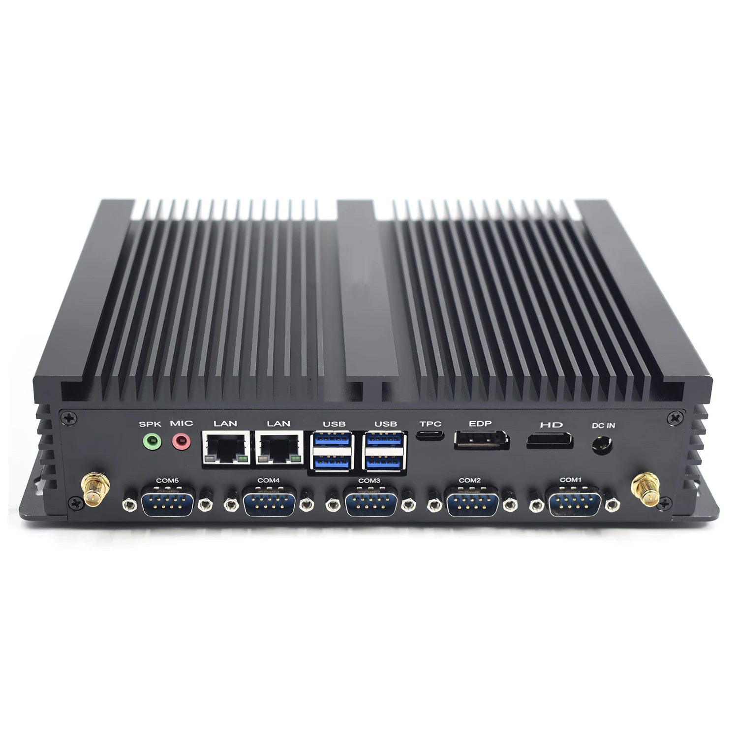  Промышленный мини-ПК игровой компьютер дизайнерский H4-T Core i5 8265u Тип C 3 дисплея Безвентиляторный Компьютер Настольный