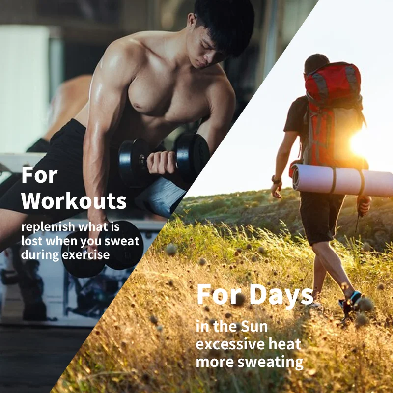 Greenpie Wholesale Sports hydrolyzes natural flavors Sugar Free Vitamin C Electrolyte effervescent tablets