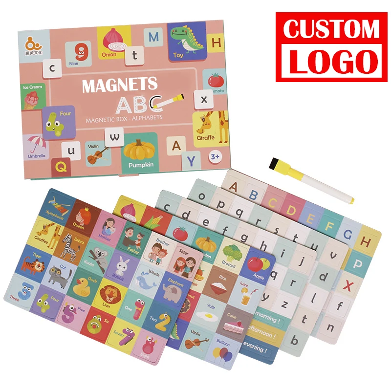 Custom Printed PVC Fridge Magnet With Logo Paper Sticker Customised Fridge Magnetic Whiteboard Calendar Customised Fridge Magnet