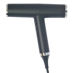 2022 New Arrival T Design Strong Power Leafless Hair Dryer BLDC Motor Slim Smart Hair Blow Dryer