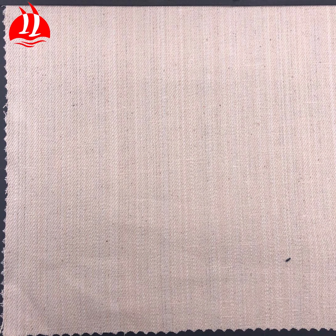China manufacturer wholesale linen cotton denim jeans fabric