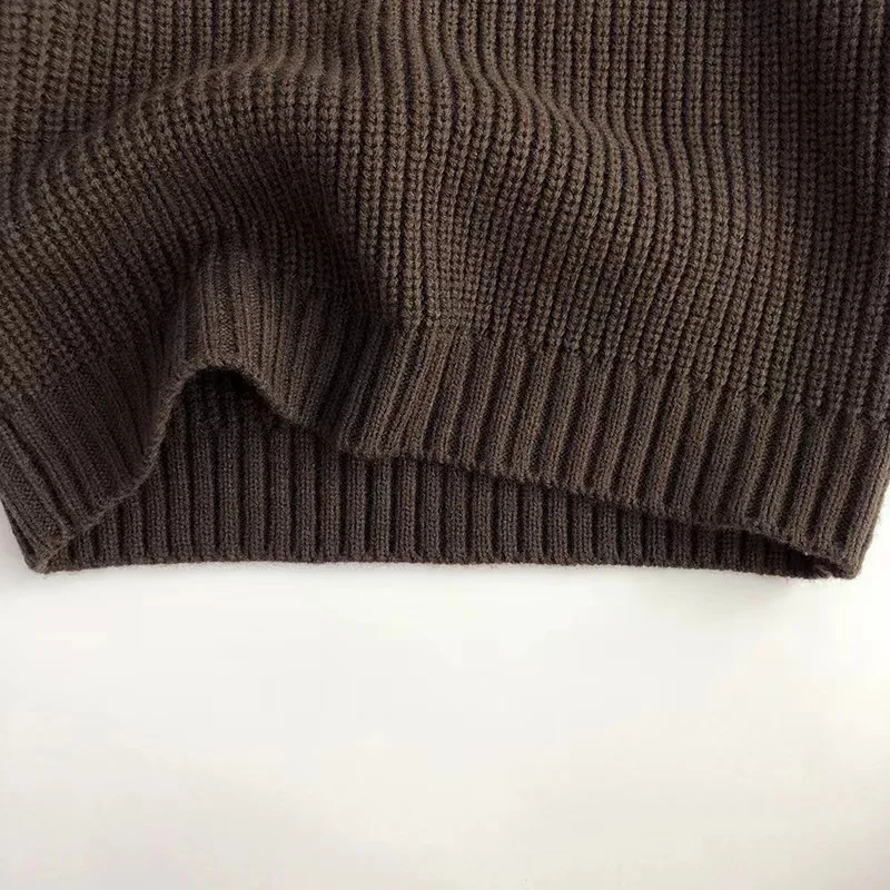 High Fashion children's customized striped sweaters Contrast sweaters for boys Unisex computer knitted sweaters for kids