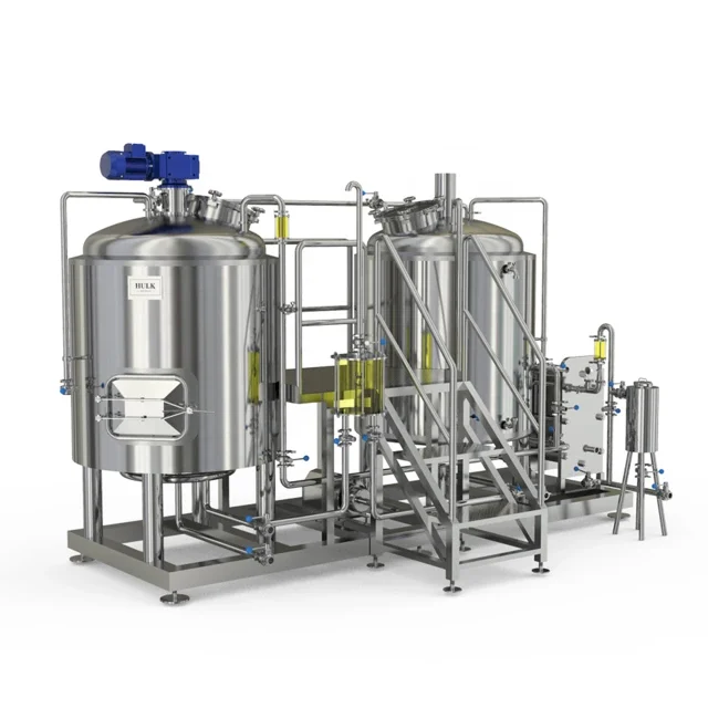 500l Beer Brewing Equipment Draft Beer Making Machine Grains Fermenter Production