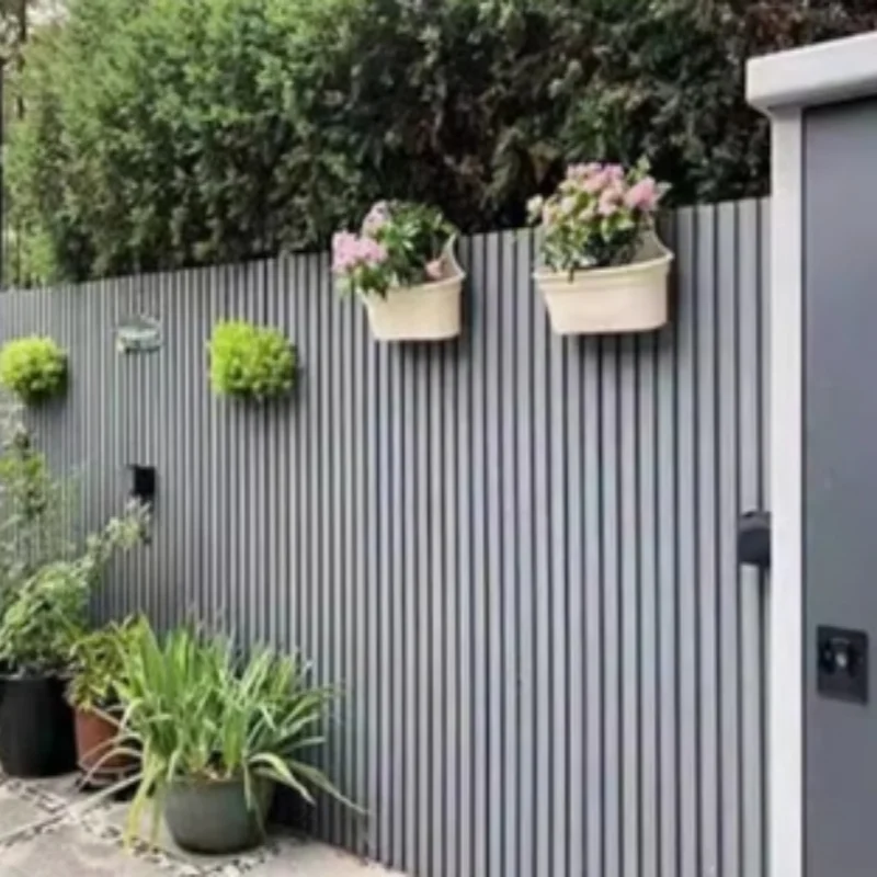 Garden Fence Courtyard Anti-Corrosion Insect-Proof Moisture-Proof Plastic Wood Fence