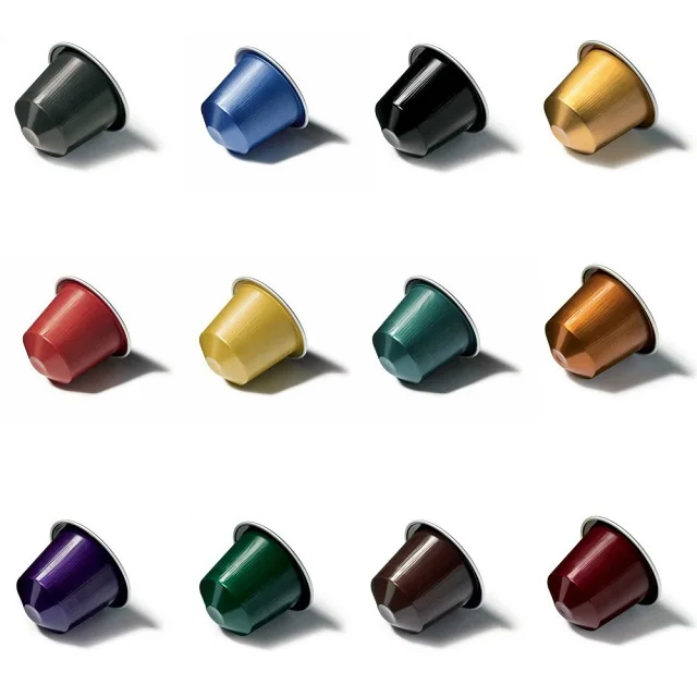 Оптовая продажа алюминиевая фольга пустые капсулы для кофе Nespresso от