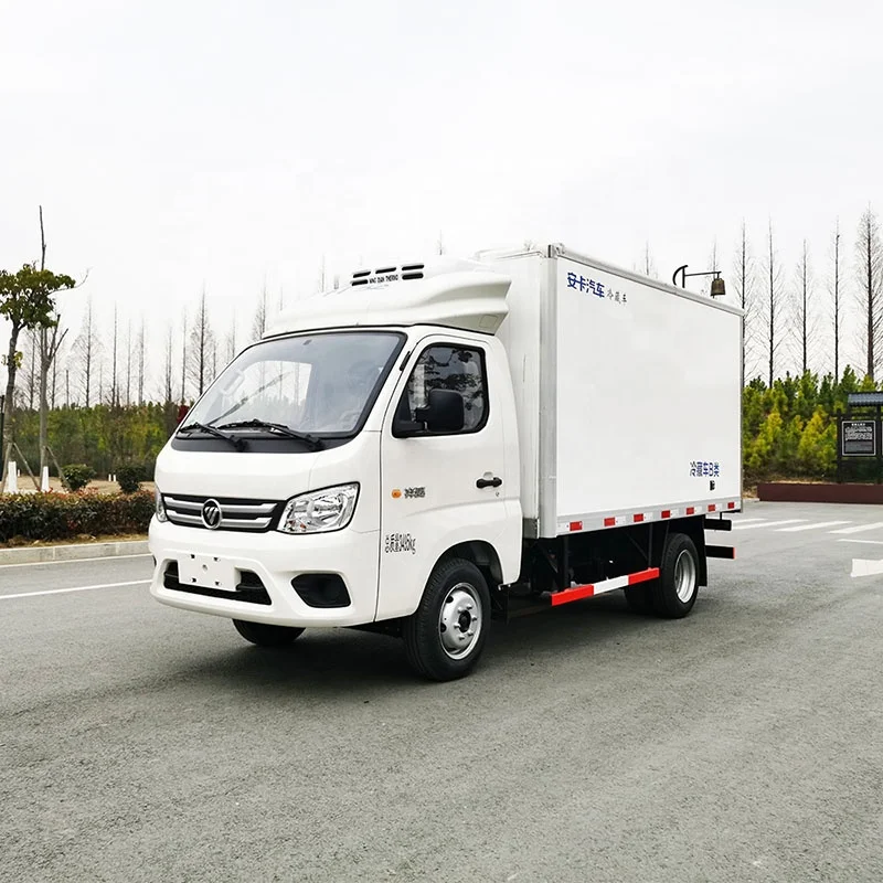 Foton 4x2 1 тонный мини-холодильник грузовик морозильная камера небольшой рефрижератор для замороженной курицы