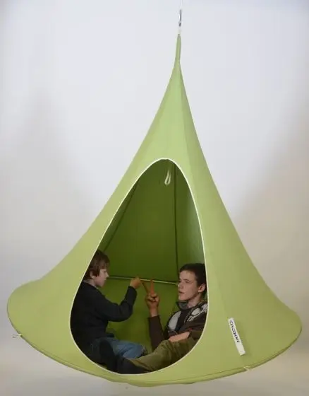 Beach tree pod hammock swing tent for outdoor