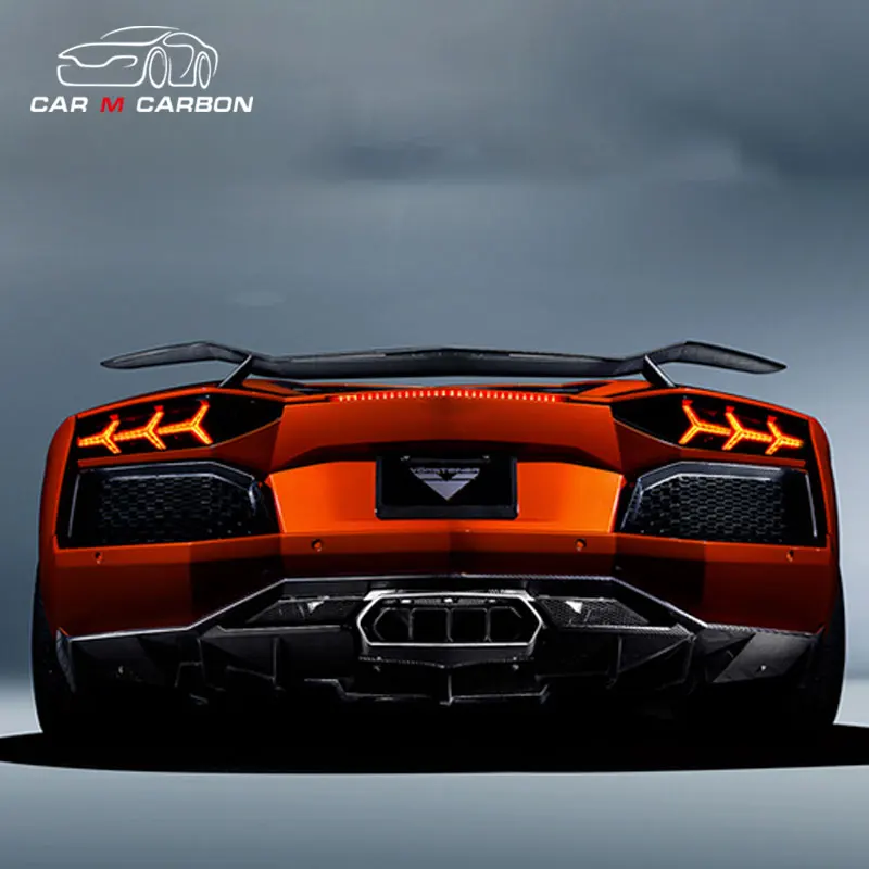 DMC style car dry carbon body kit auto body parts accessories diffuser spoilers for Lamborghini LP700 Aventador 2011-2016Y