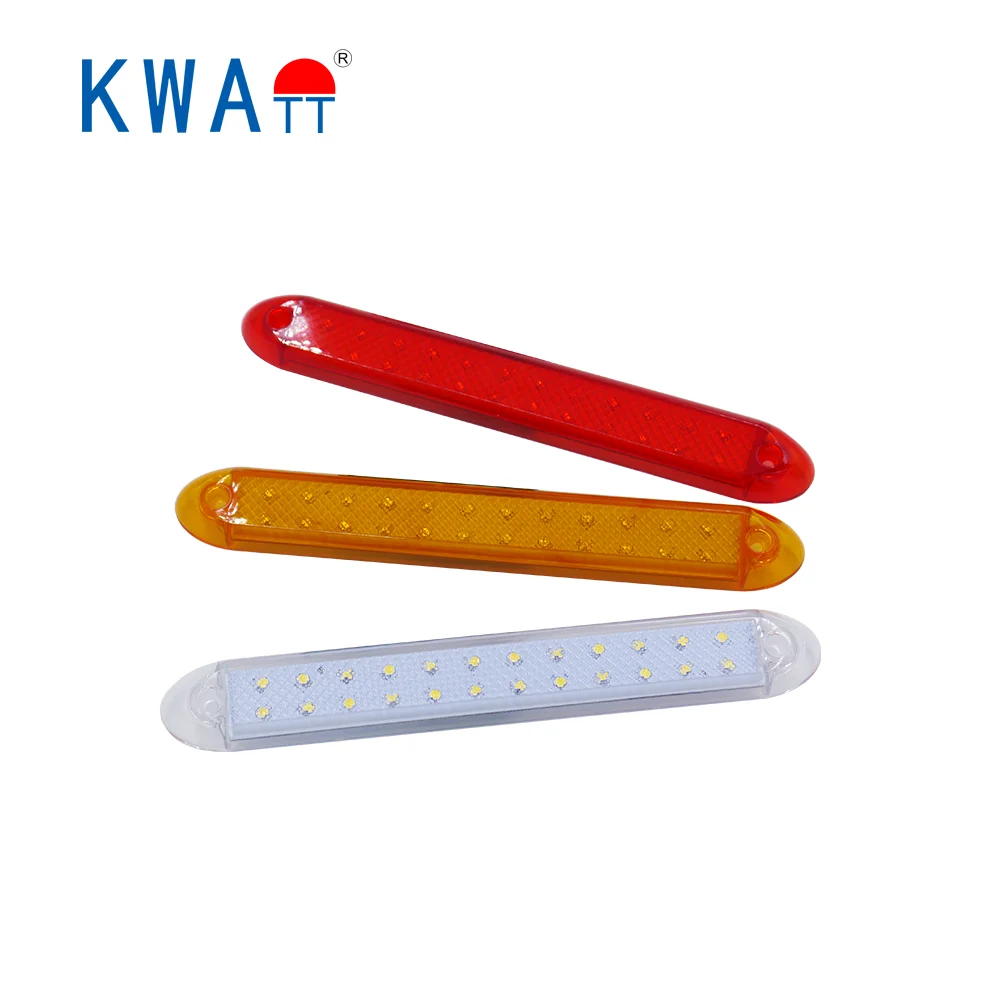 
 KWATT Factory CE RoHS 12V 24V 4,8 W IP67 Автомобильная кабина RV светодиодный внутренний свет боковой габаритный фонарь для RV,Van, транспортного средства, кабины  