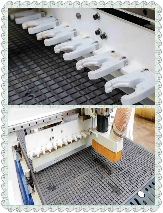 Автоматический станок Mars 4x8 футов HSD 9 кВт Syntec 6MA ATC 3D CNC деревообрабатывающий маршрутизатор 1325 для продажи
