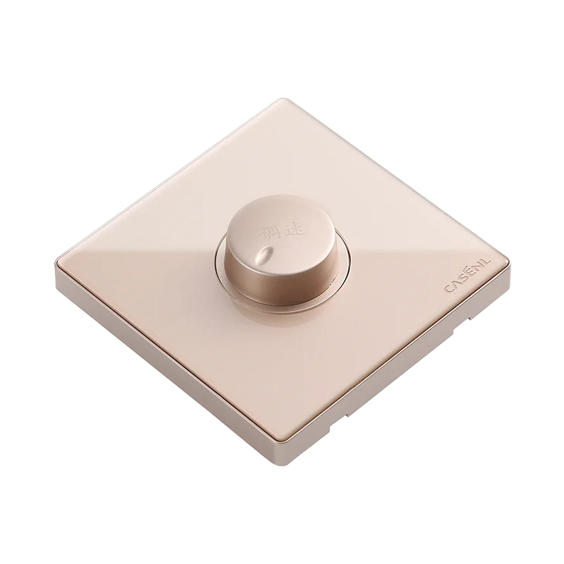 Casenl A15 A16 Series Dimmer Switches Acrylic Panel Rotary Speed Switch