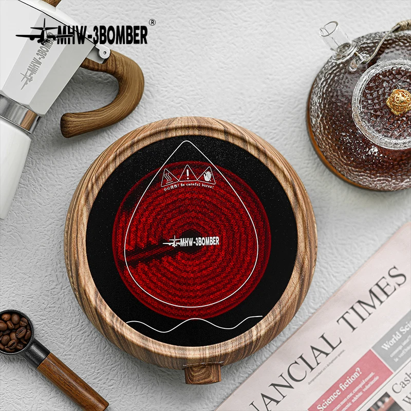 MHW-3BOMBER Household Radiant Cooker Improved Technology Moka Pot Heating Electric Cooktop Kitchen Induction Cooker