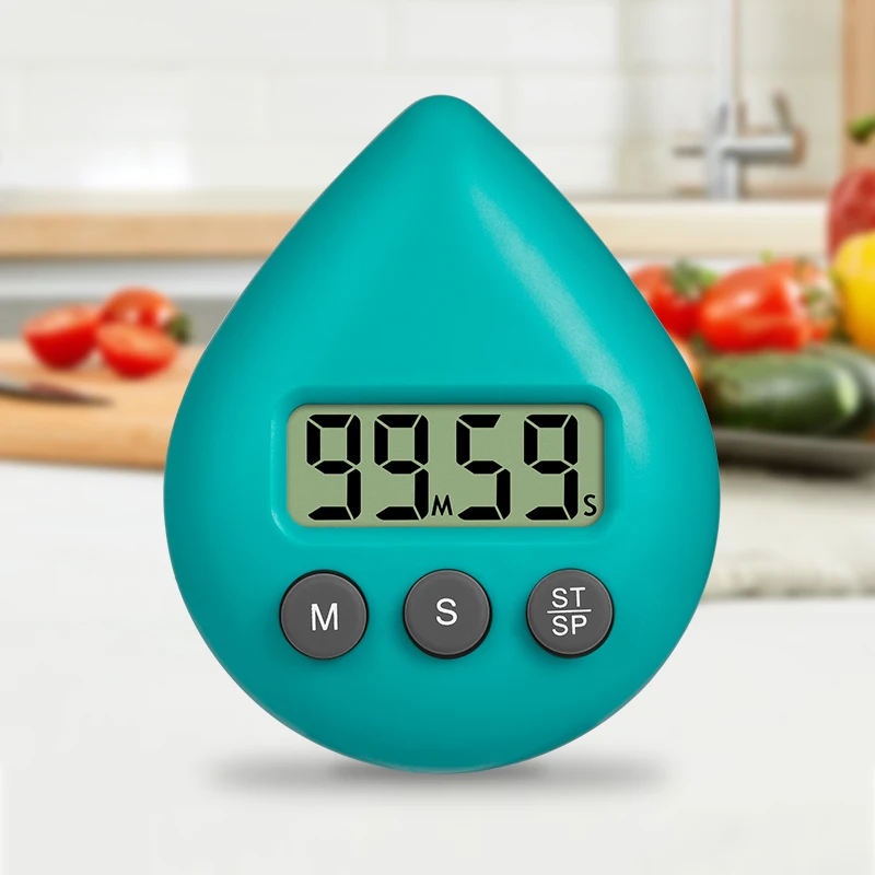 Mini Size Big Digits Loudly Alarm Digital Kitchen Timer Cooking Timers for Baking with Magnetic and suction cup