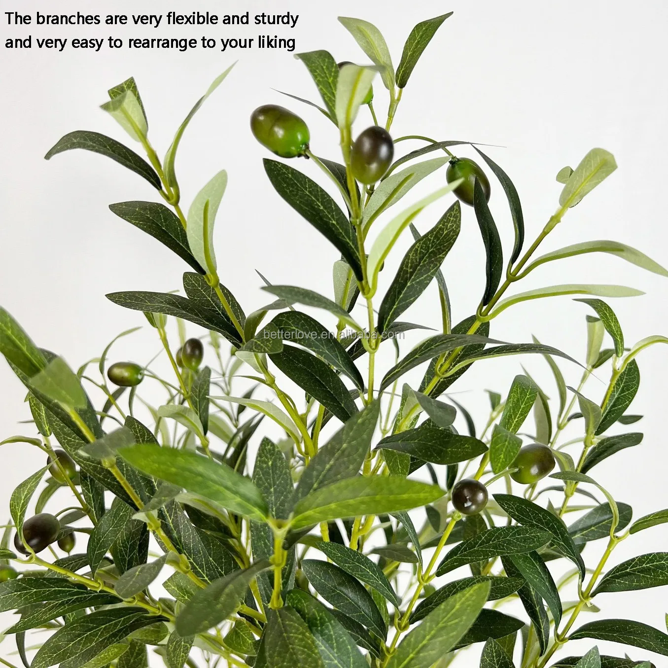 10ft 3M Large Artificial Olive Tree in Greenery Style Durable Plastic and Wood with Leaf and Pot Features Minimum Order 2 Piece