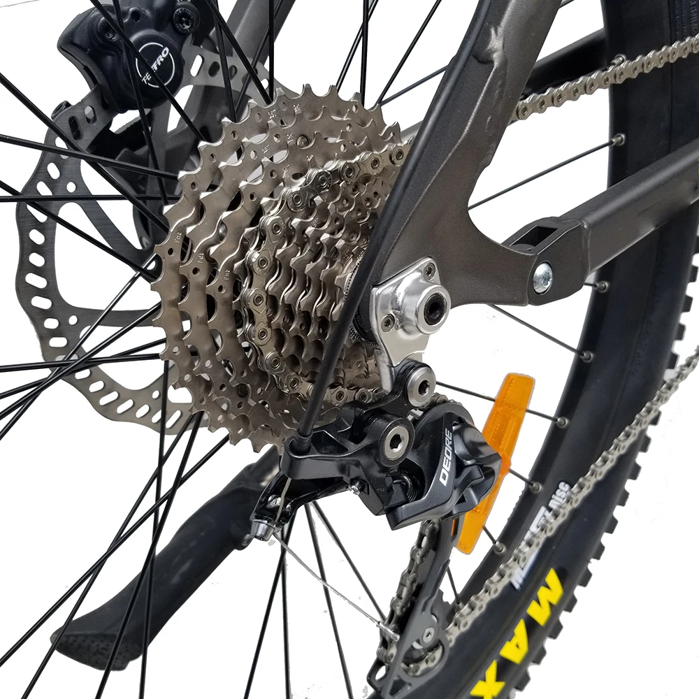 2021 New Design 1000W Bafang Mid Motor Electric Mountain Bike Lithium Battery Ce LCD Display 48V Aluminum Alloy 9 Speed 10.5 AH